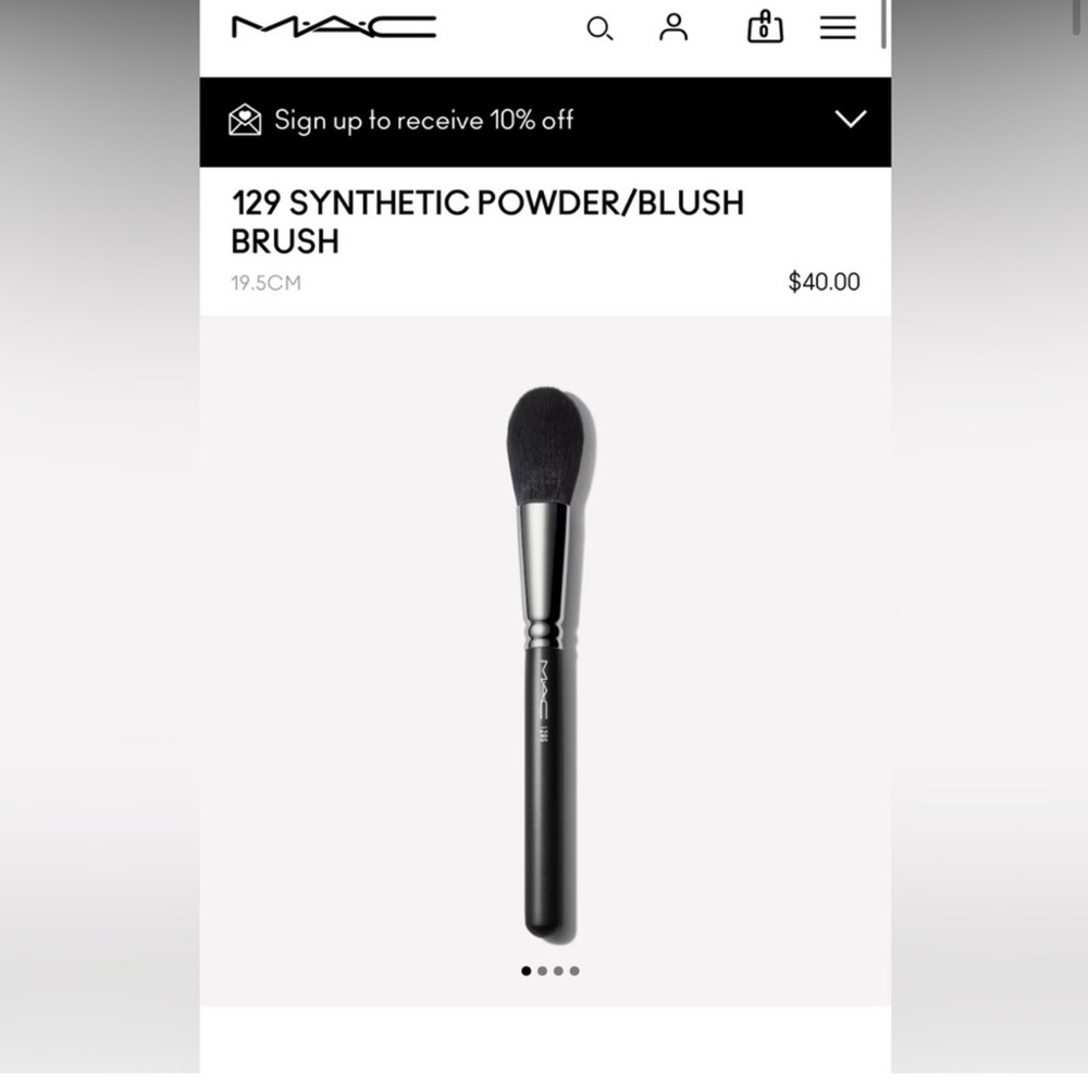 MAC Blush brush 129S